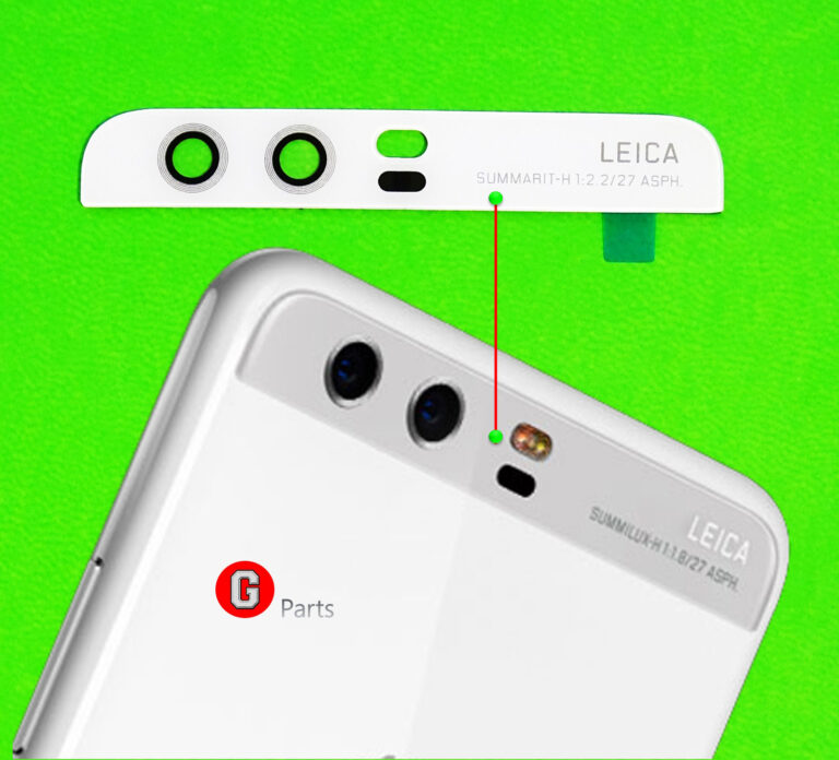 Ersatz KAMERA LINSE Rück Glas Abdeckung (Oben) für Huawei
